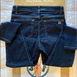 Michael Kors Izzy Cropped Skinny Mid Rise Jeans